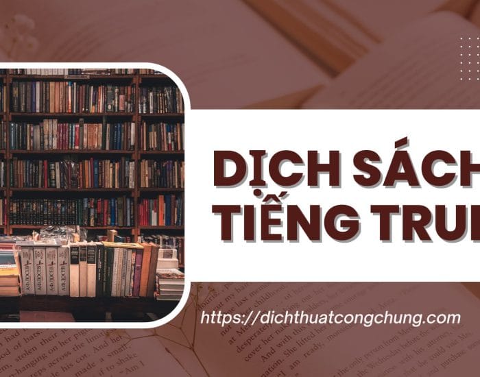 Dịch sách tiếng Trung