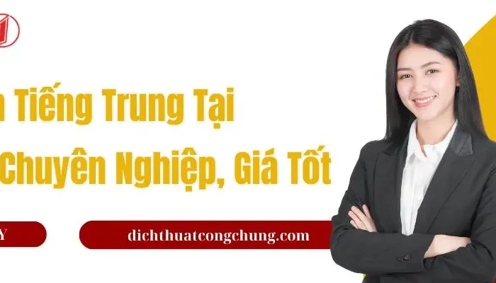 Dịch vụ phiên dịch tiếng Trung tại Hưng Yên uy tín