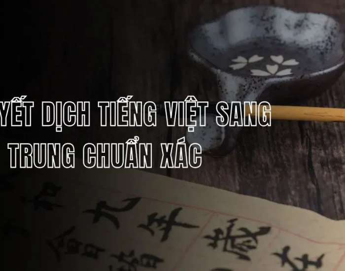Bí Quyết Dịch Tiếng Việt Sang Tiếng Trung Đúng Ngữ Cảnh & Tự Nhiên