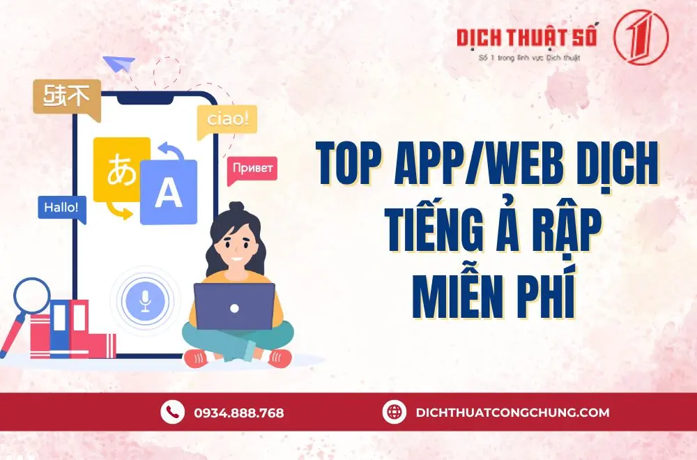 dịch tiếng Ả Rập online
