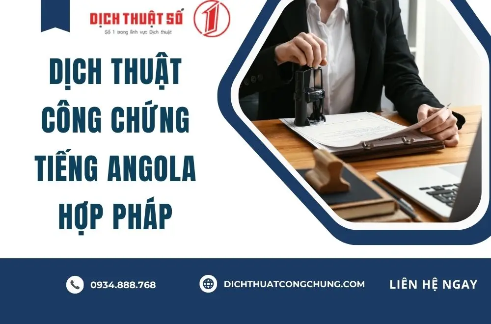 Dịch thuật công chứng tiếng Angola