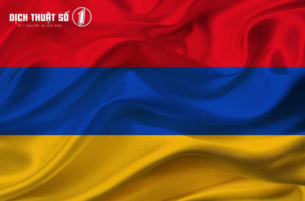 Tiếng Armenia là ngôn ngữ chính thức của Armenia