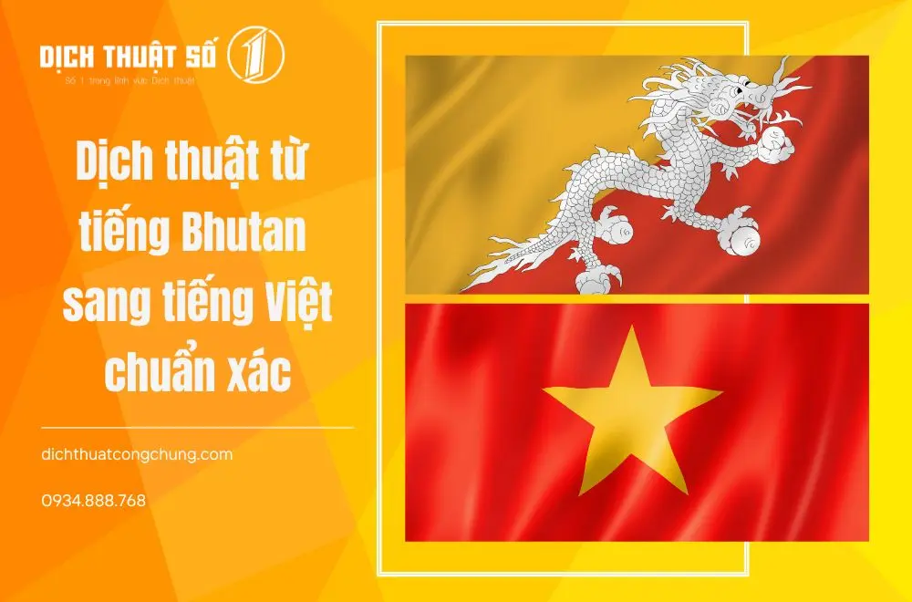 Dịch từ tiếng Bhutan sang tiếng Việt
