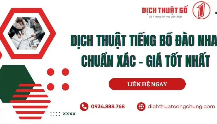 dịch thuật tiếng Bồ Đào Nha