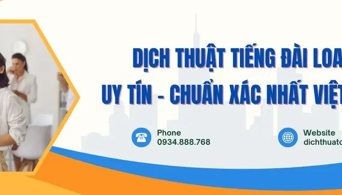 Dịch tiếng Đài Loan