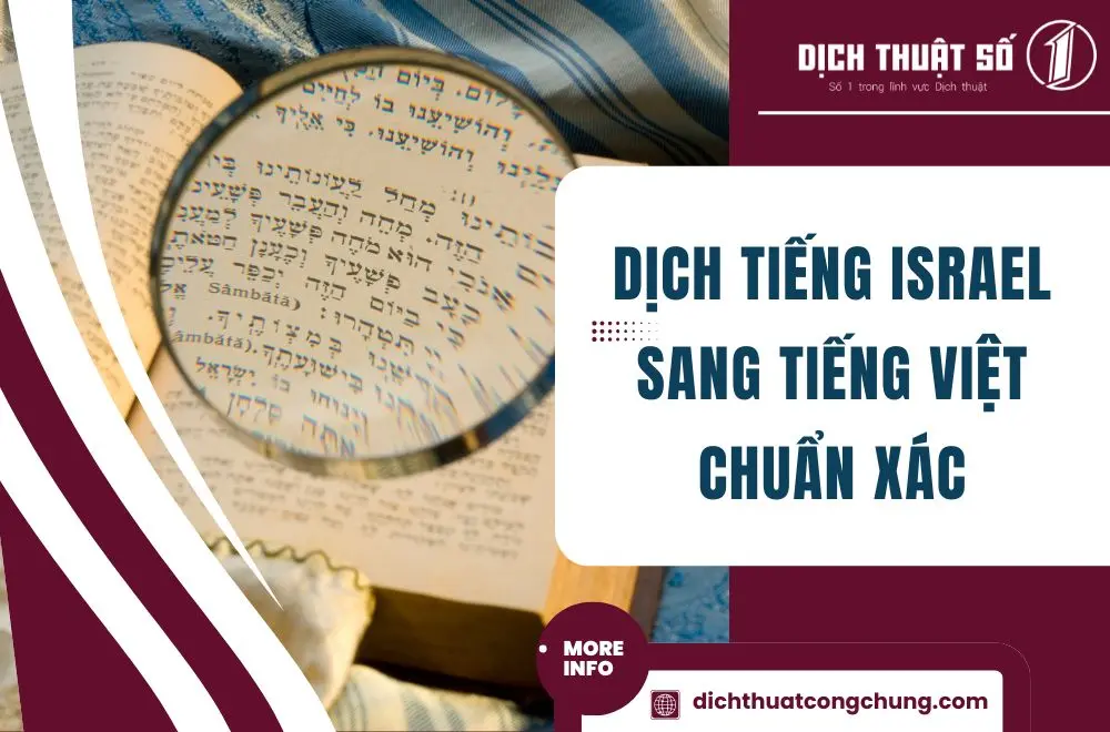 Dịch tiếng Israel sang tiếng Việt