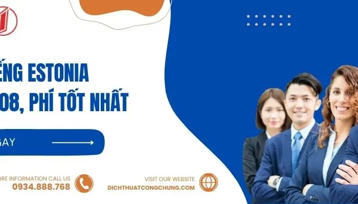 dịch thuật tiếng Estonia
