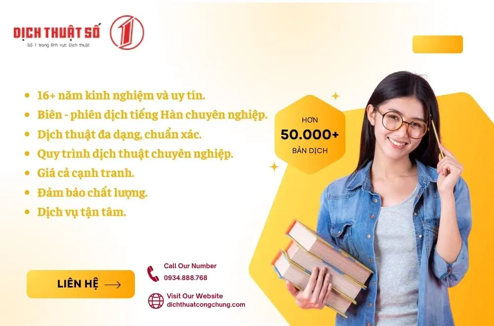 dịch tiếng Hàn Quốc