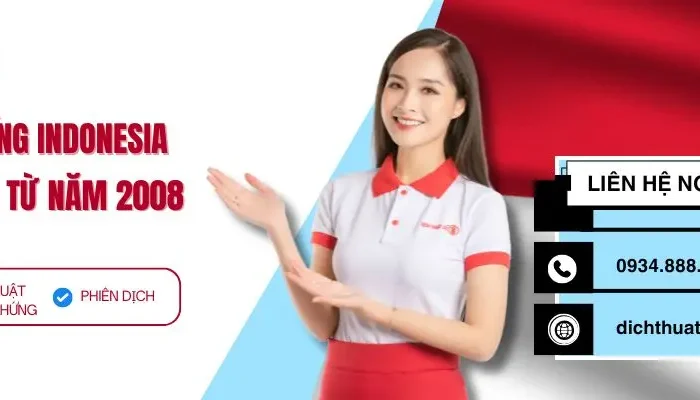 dịch thuật tiếng Indonesia