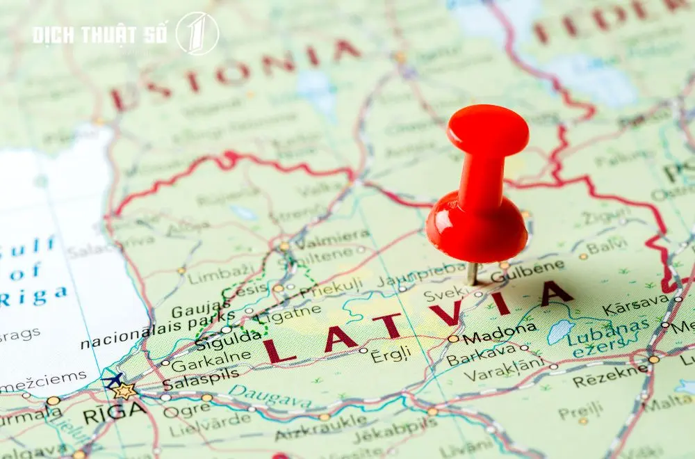 Tiếng Latvia còn được gọi là Lettish