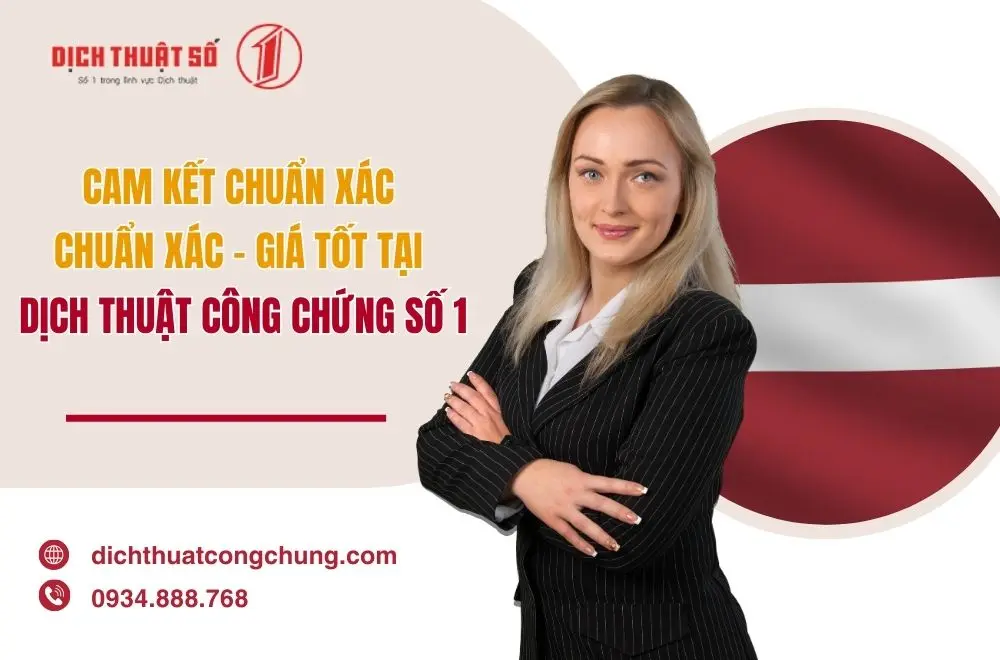 Dịch thuật tiếng Latvia