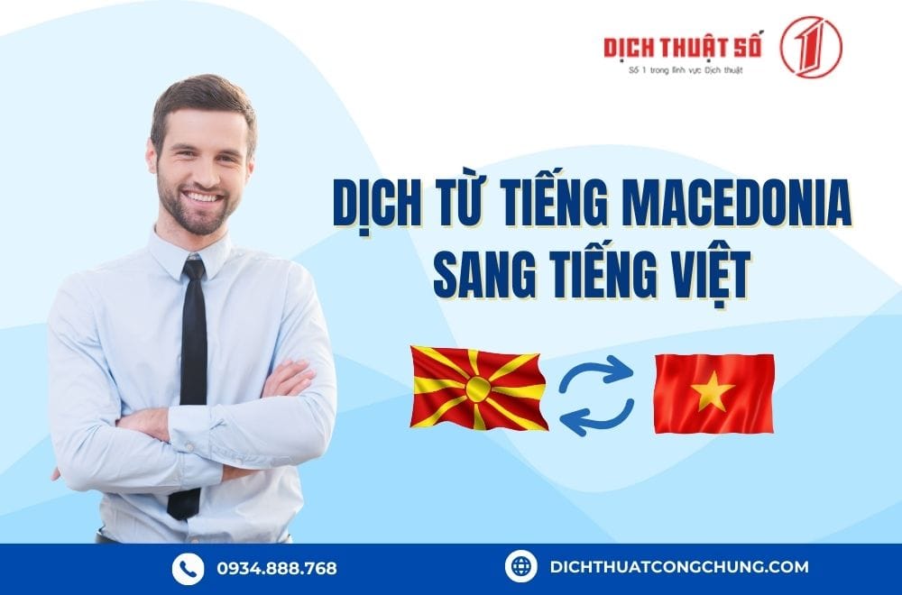 Dịch từ tiếng Macedonia sang tiếng Việt