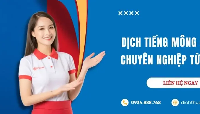 dịch thuật tiếng Mông Cổ