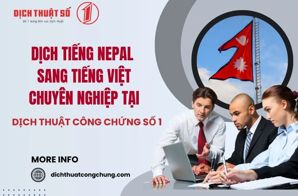 Dịch từ tiếng Nepal sang tiếng Việt