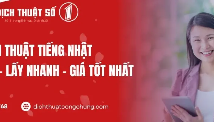 dịch thuật tiếng Nhật