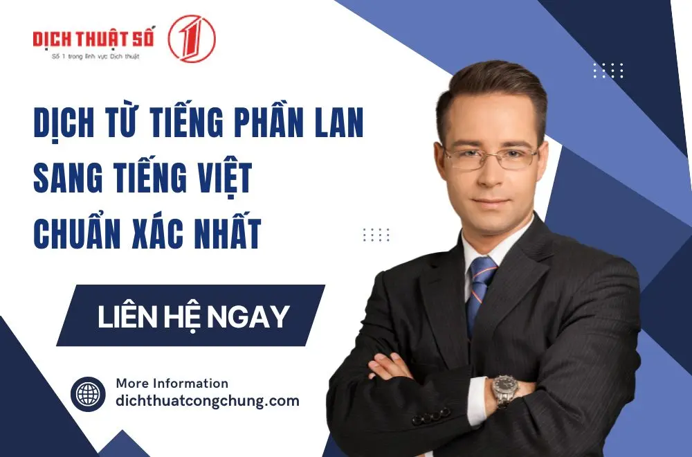Dịch từ tiếng Phần Lan sang tiếng Việt