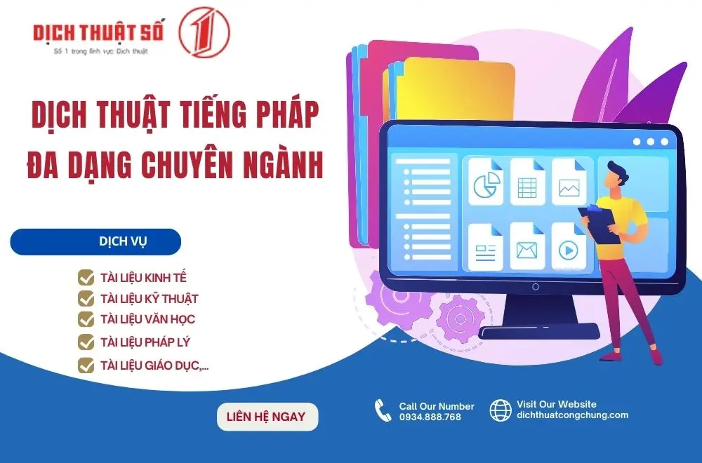 dịch thuật tiếng Pháp