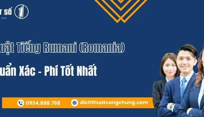 dịch thuật tiếng Rumani