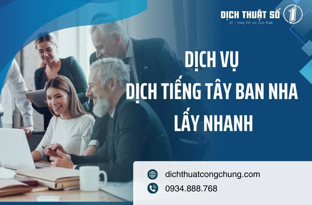 dịch thuật tiếng Tây Ban Nha