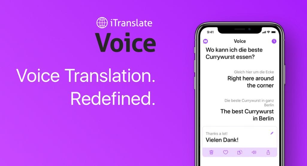 ITranslate Voice là ứng dụng dịch thuật tiếng hàn mạnh mẽ