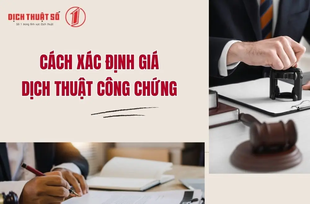 Cách xác định giá dịch thuật công chứng TpHCM
