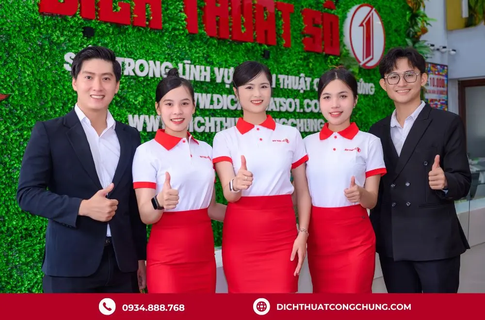 Quy trình báo giá dịch thuật công chứng TpHCM
