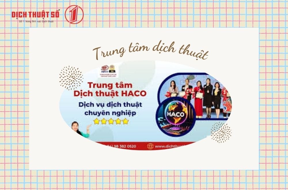 Trung tâm dịch thuật HACO