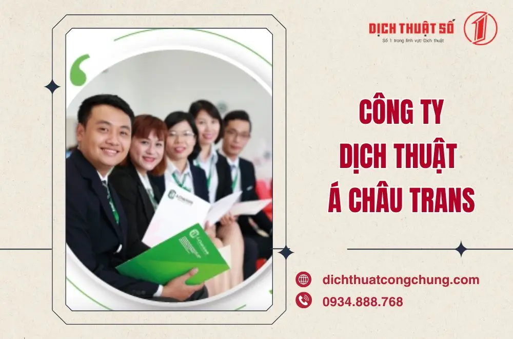 Công ty dịch thuật tại Hà Nội
