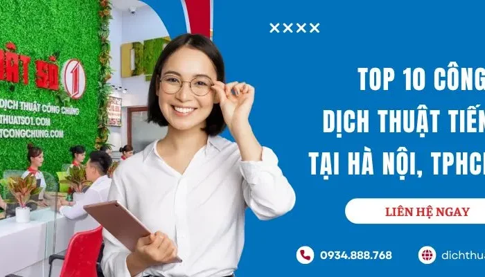 công ty dịch thuật tiếng Hàn