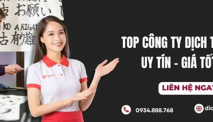 công ty dịch tiếng nhật