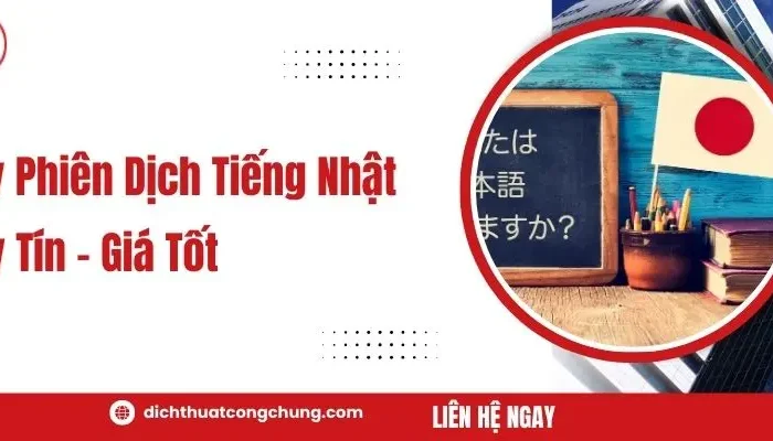 công ty phiên dịch tiếng nhật