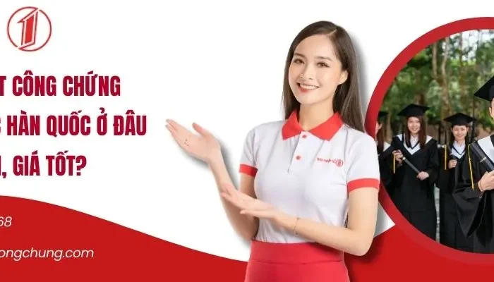 dịch thuật công chứng hồ sơ du học hàn quốc