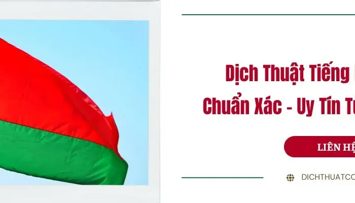 Dịch thuật tiếng Belarus