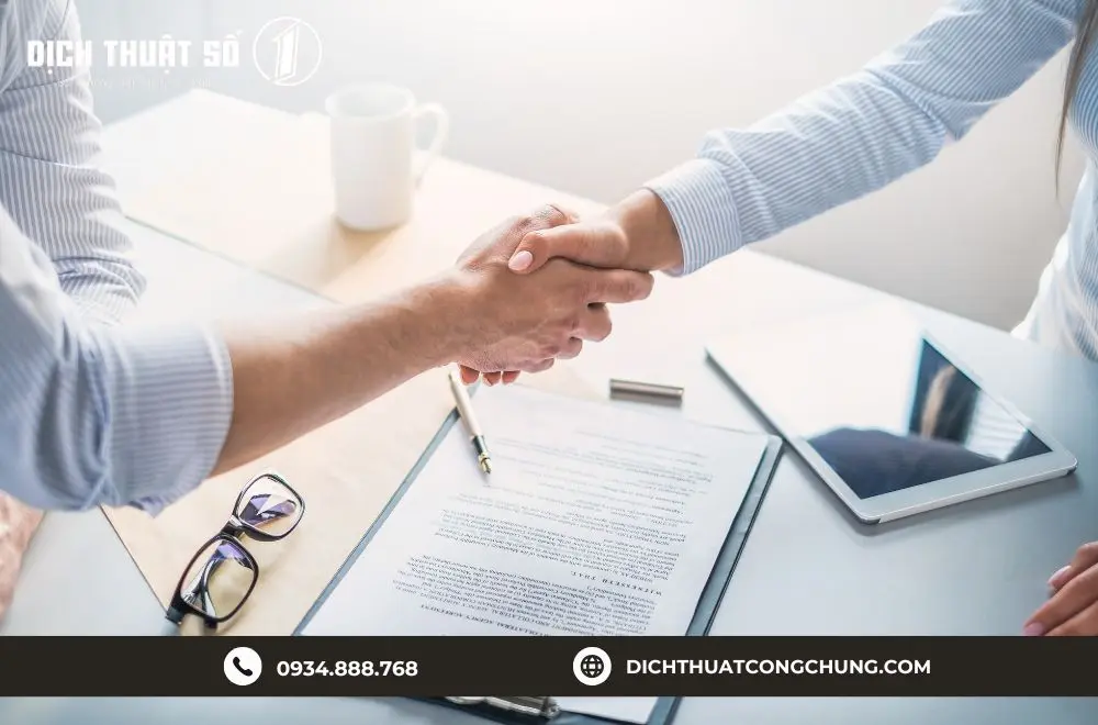 Dịch thuật hợp đồng tiếng Anh là dịch vụ gì?