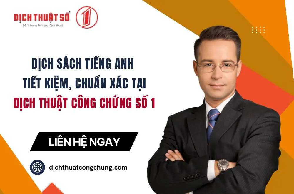 Cách tiết kiệm chi phí dịch sách tiếng Anh