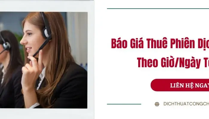 giá thuê phiên dịch tiếng anh