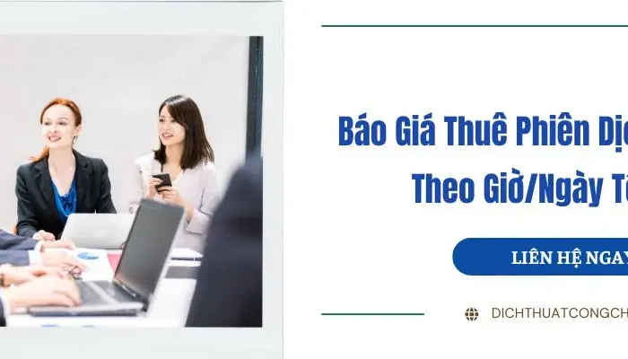 giá thuê phiên dịch tiếng hàn