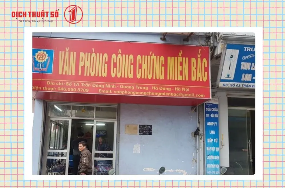 Văn phòng công chứng Miền Bắc