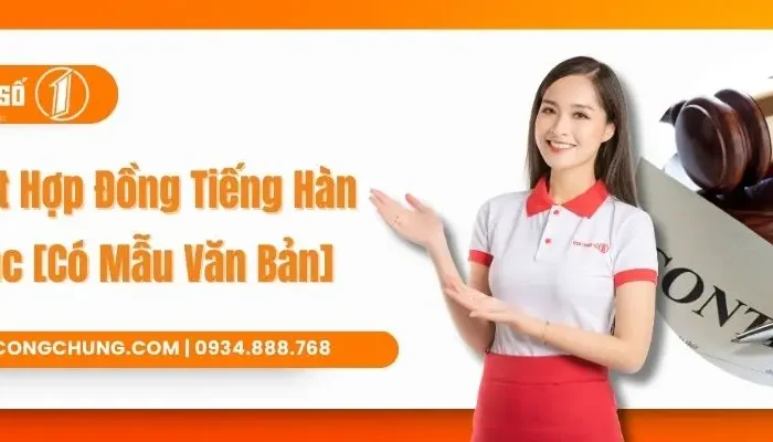 dịch hợp đồng tiếng hàn