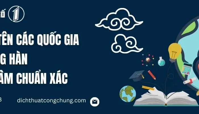 tên các quốc gia bằng tiếng hàn