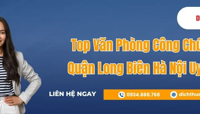 văn phòng công chứng long biên