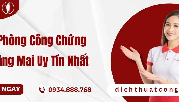 Văn phòng công chứng quận Hoàng Mai