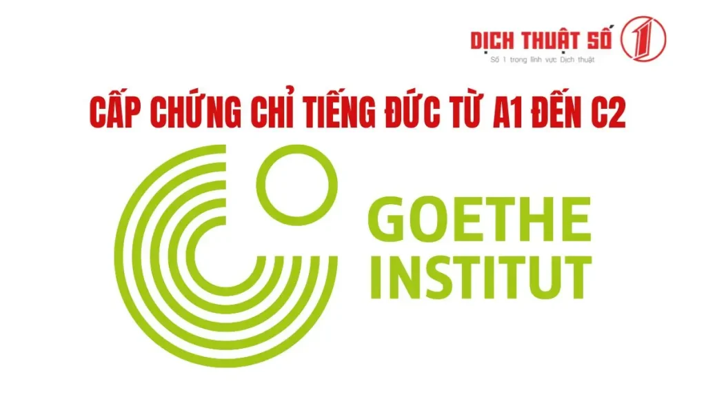 Chứng chỉ tiếng Đức của Viện Goethe