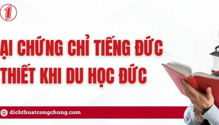 Các Chứng Chỉ Tiếng Đức Cần Thiết Mà Bạn Cần Biết