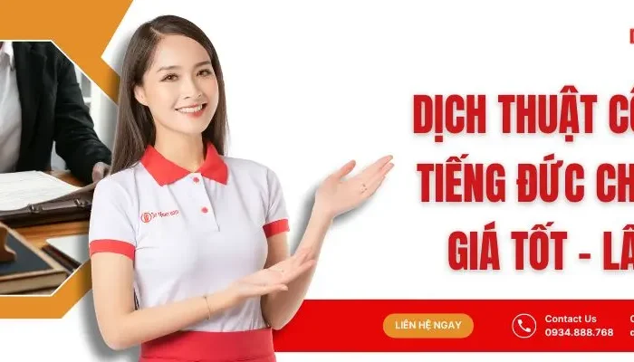 Dịch Thuật Công Chứng Tiếng Đức Chuẩn Xác, Giá Tốt 2025