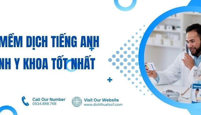 Top 3 Phần Mềm Dịch Tiếng Anh Chuyên Ngành Y Khoa