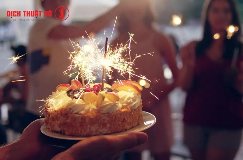 Những câu chúc mừng sinh nhật bằng tiếng Đức