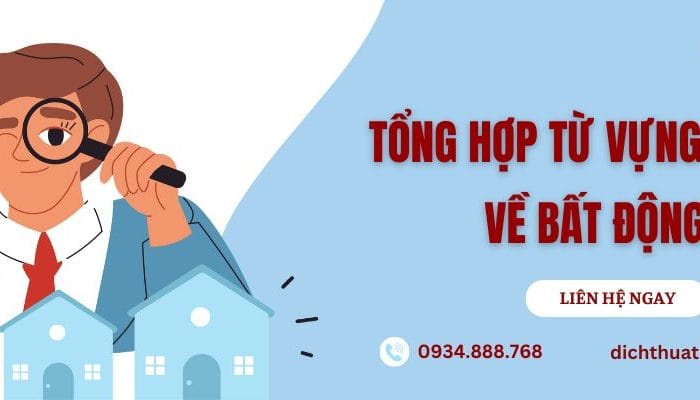 Tổng Hợp Từ Vựng Tiếng Hàn Chủ Đề Bất Động Sản