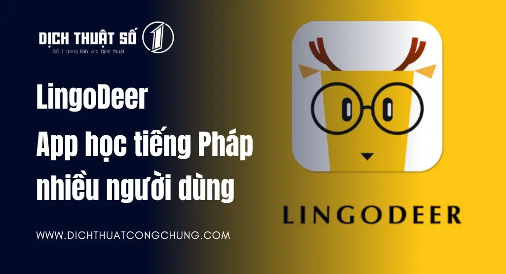 LingoDeer là một ứng dụng học tiếng Pháp nổi bật