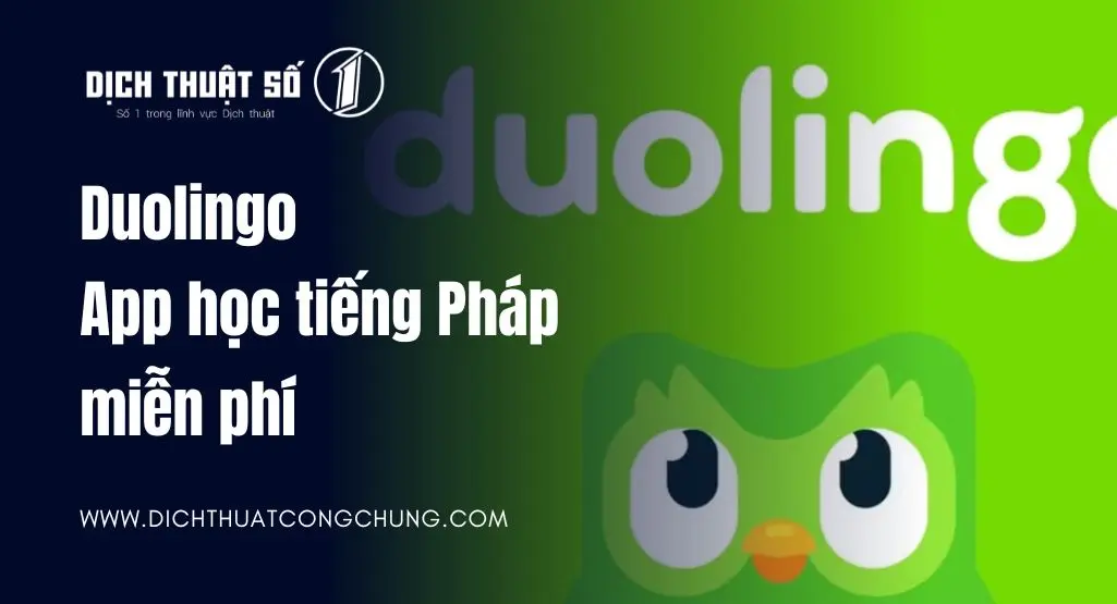 Duolingo - App học tiếng Pháp miễn phí